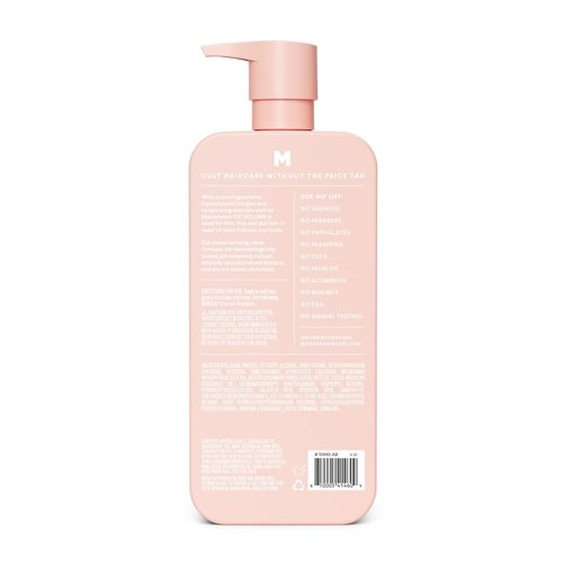 MONDAY Haircare VOLUME Conditioner - Hydrolyzed Collagen & Coconut Oil for Fine Hair | 798 mL