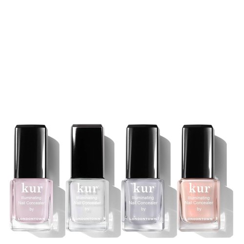 LONDONTOWN Kur Illuminating Nail Concealer - Vegan & Cruelty-Free Sheer Nail Polish | Long-Lasting Brightening Care