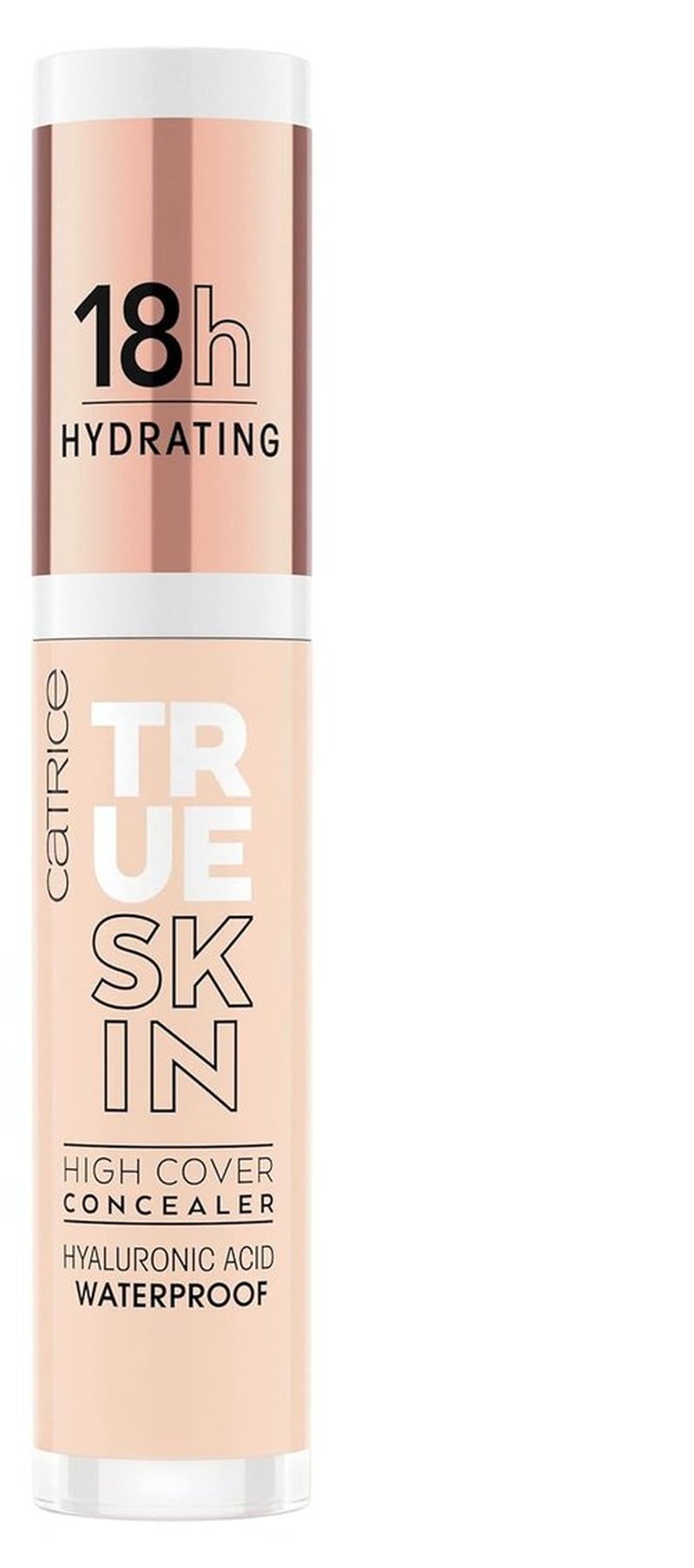 Catrice True Skin High Cover Concealer - Waterproof, Lightweight Formula | 001 Neutral Swan | Lasts Up to 18 Hours