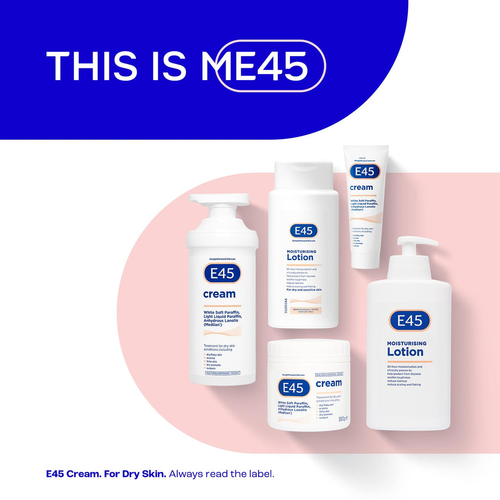 Zupishi E45 Moisturising Lotion, 6.8 Fl Oz