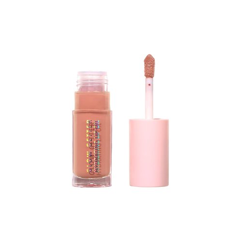 Moira Glow Getter Hydrating Lip Oil - Soft Peach Shade for Nourished, Luscious Lips