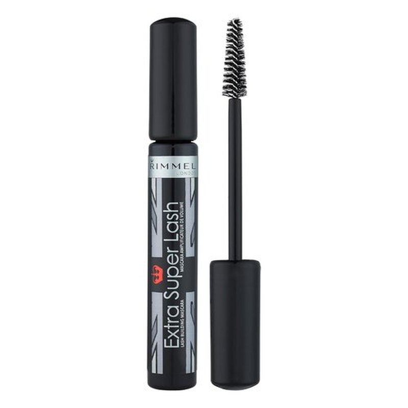 Rimmel Extra Super Lash Mascara - Intense Black Volume & Length | 0.27 Fl Oz