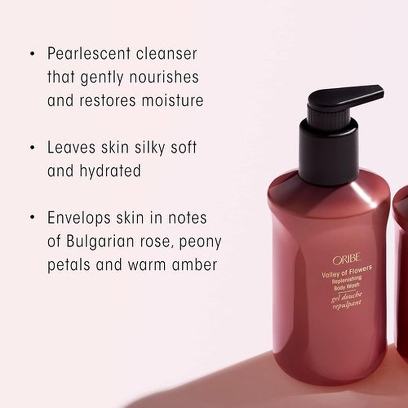 ORIBE Replenishing Body Wash - Hydrating Formula for Soft, Nourished Skin | 8.5 oz