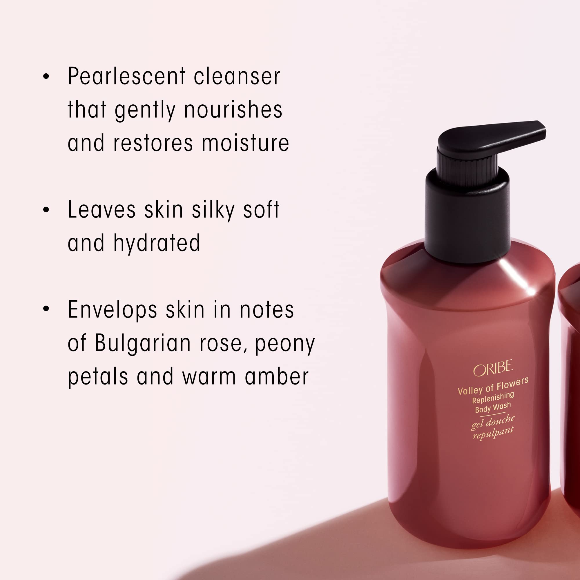 Oribe Valley of Flowers Body Wash - Cleanses & Hydrates Skin - 10.1oz