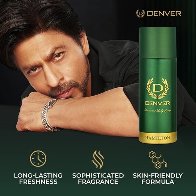 Denver Hamilton Nano Deodorant Body Spray for Men - Long-Lasting Lavender, Bergamot & Cedarwood Scent | 1.7 Fl Oz
