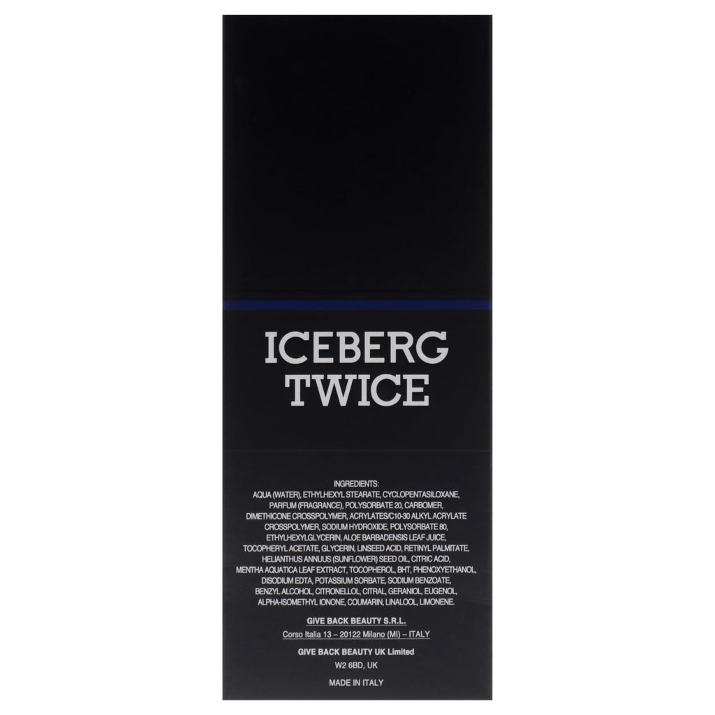 Iceberg Twice Aftershave Balm for Men - 5.1 oz Balm