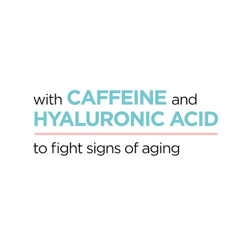 L'Oreal Paris Eye Defense Cream - Caffeine & Hyaluronic Acid for Youthful Skin | 0.5 oz