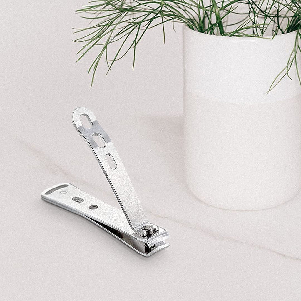 Seki Edge All Stainless Steel Nail Clippers (SS-111) - Medical Grade Professional Fingernail Clippers, Cutter, Trimmer - Manicure Nail Care Tool for Men & Women - Made in Japan