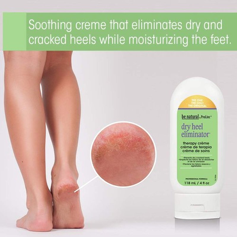 ProLinc Dry Heel Eliminator - Hydrate & Protect Dry Heels | Fast Absorbing, Non-Greasy Formula | 4 Fl. Oz