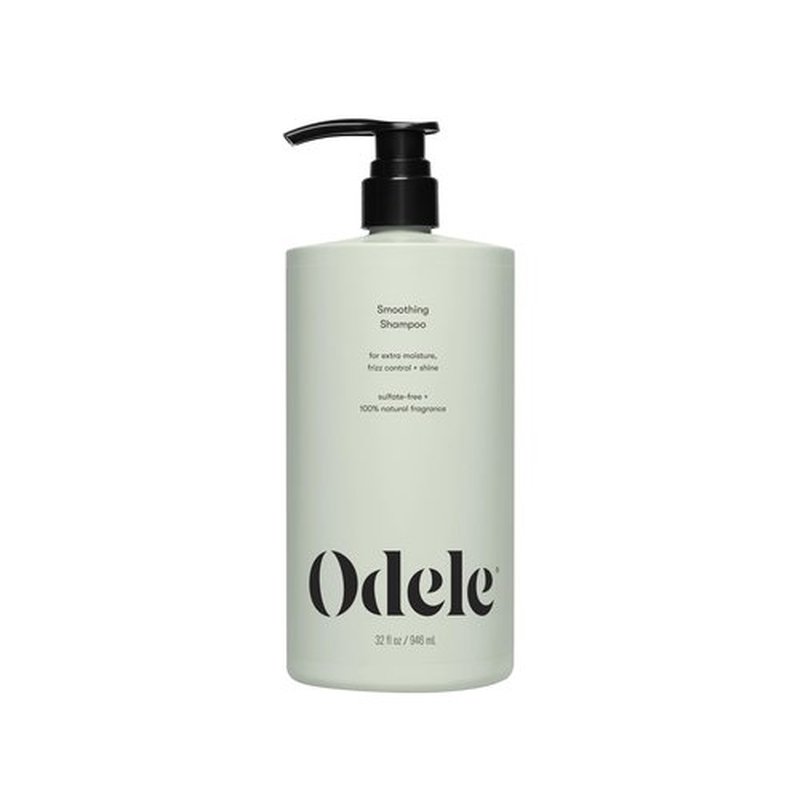 Odele Smoothing Sulfate-Free Shampoo for Extra Moisture, Frizz Control, Shine, and Straight to Curly Hair Types, 32 Fl Oz