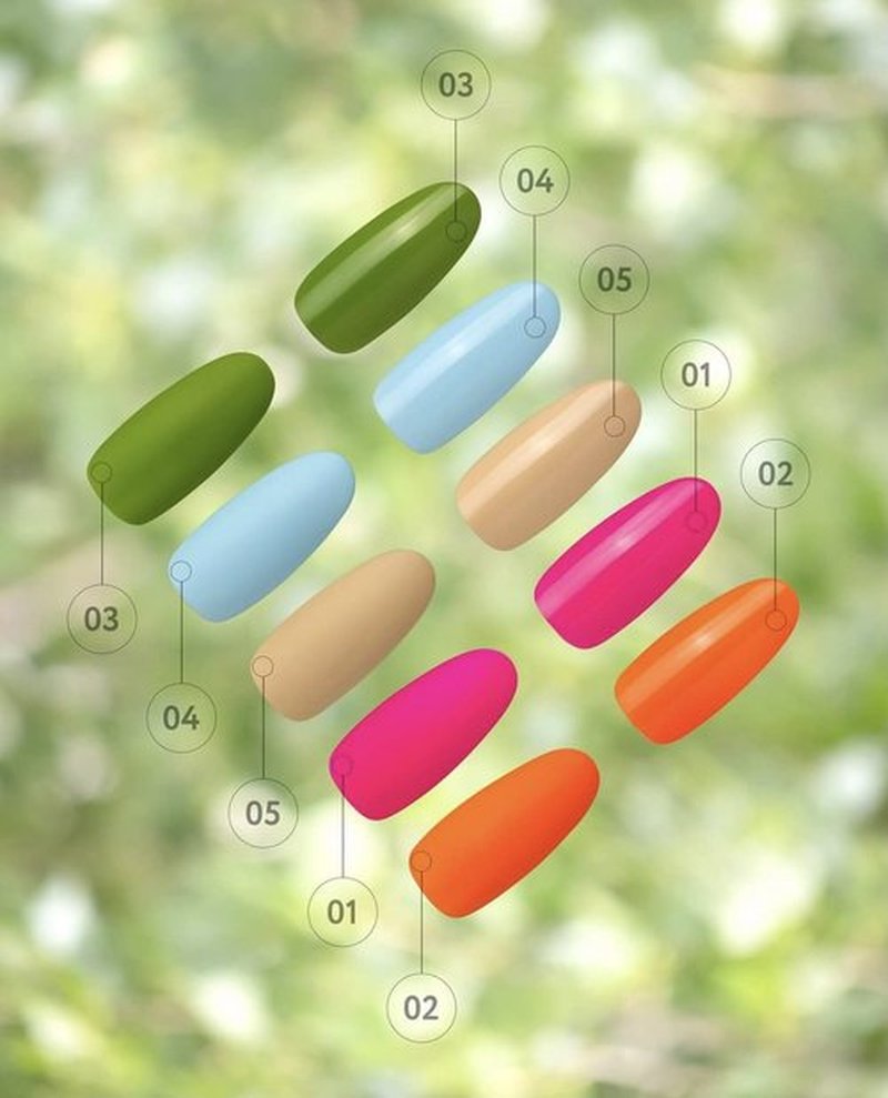 kodi professional Gel Polish | Fashion Look | Collection | 7 ML | 0.24 oz | Stylish | bright |original |shades (03FL)