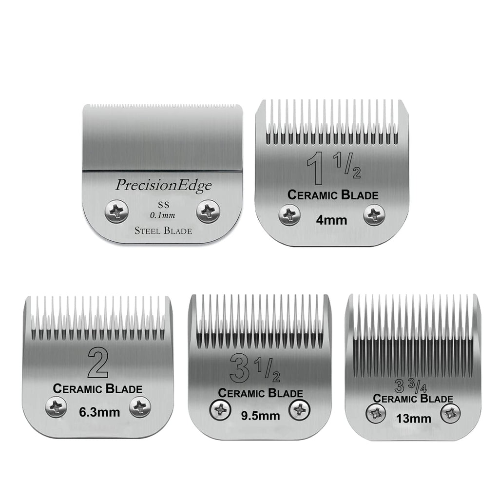 Replacement Blades set compatible with Oster Classic 76/Andis dog Clippers