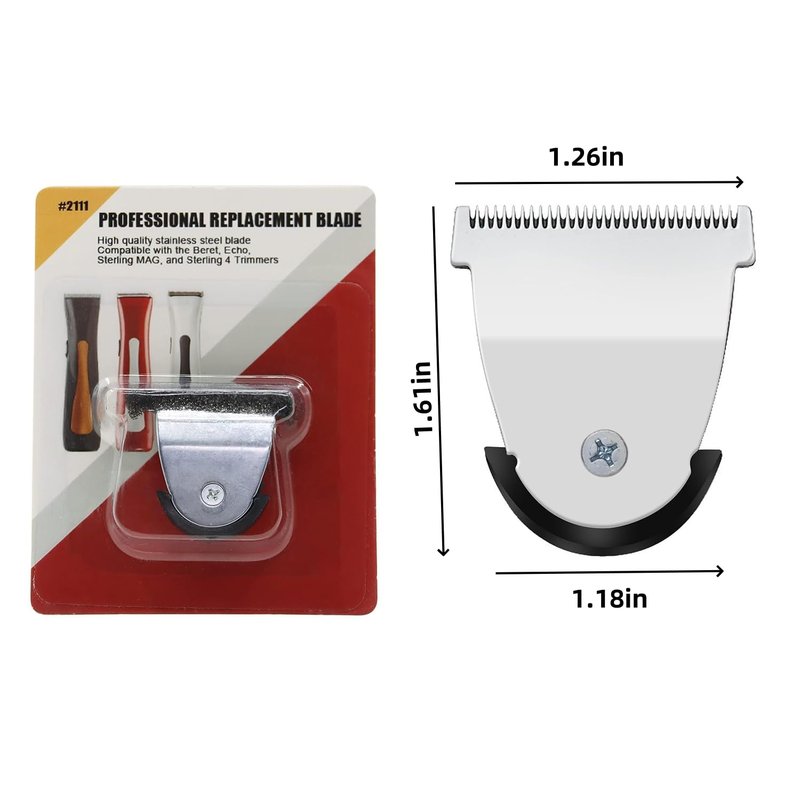Wahl Mag Trimmer Replacement Blades - 1 Pack Compatible with 8841, 8143, 8700, 8779 & Beret 8841