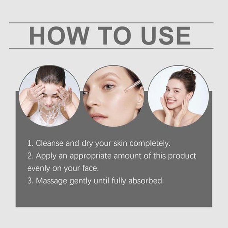 Skiennix Deep Collagen Anti-Wrinkle Serum - 30ml Hyaluronic Acid Moisturizer for Smooth, Youthful Skin