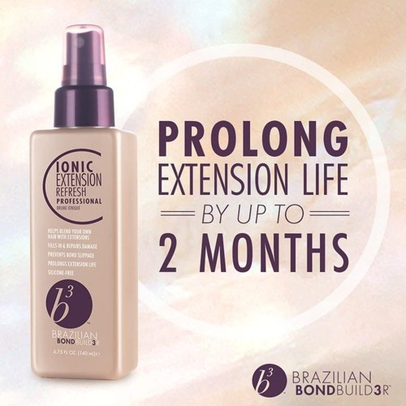 B3 Brazilian Bondbuilder Ionic Extension Refresh - Revitalize Hair, 4.75 Fl Oz