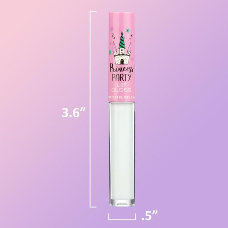 EXPRESSIONS 14pc Lip Gloss for Girls - Glossy Lip Gloss Tubes | Non Toxic Lip Gloss Set - Unicorn Princess Birthday Party Favors Kids Makeup
