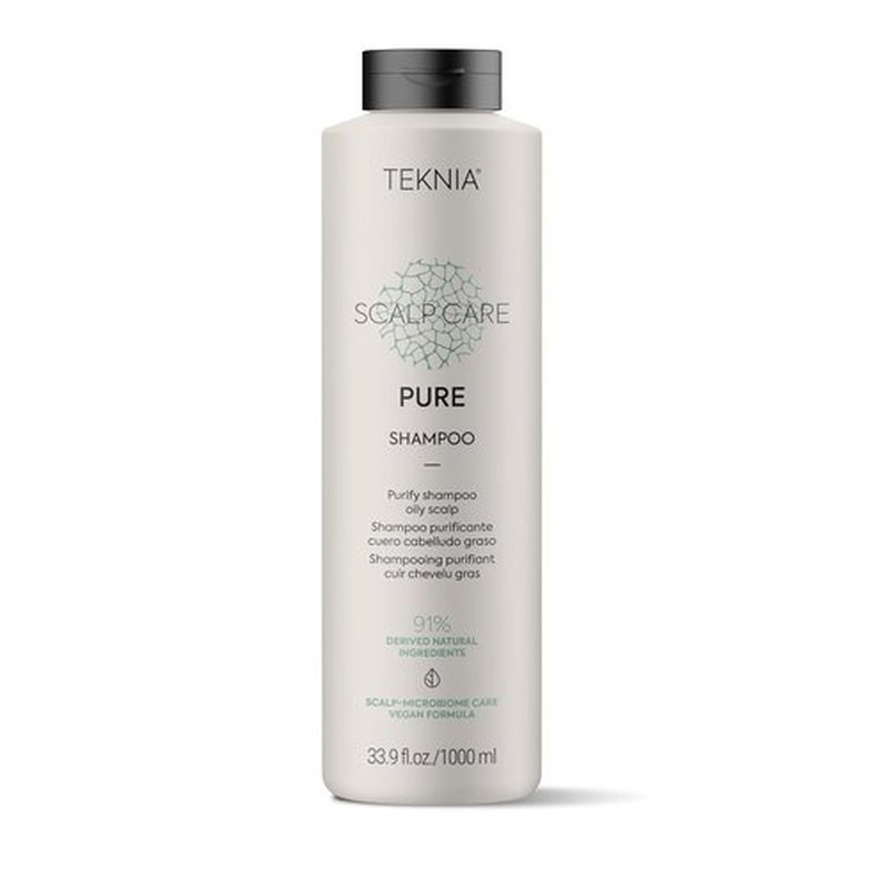 Lakmé Teknia Scalp Care Shampoo - Pure Purifying Formula for Oily Scalp | 33.8 Fl Oz