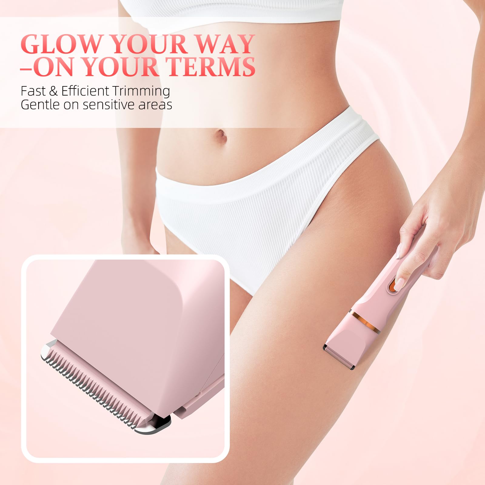 HOHOLE IPX7 Waterproof Electric Razors Shaver
