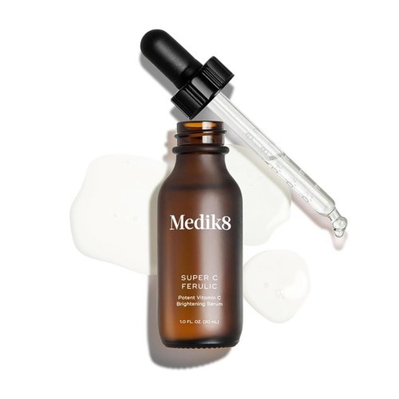 Medik8 Super C Ferulic Serum - 30% Ethylated L-Ascorbic Acid with Vitamin E - Gluten Free - 1.0 oz