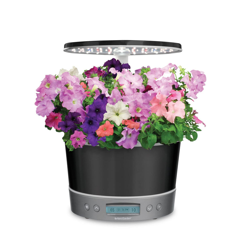 AeroGarden Harvest Elite 360, Platinum Stainless
