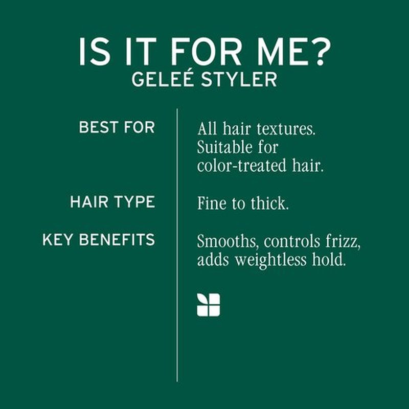 Biolage Styling Gelée - Firm Hold, Adds Shine & Controls Frizz, Gel Styler, For All Hair Types, Vegan & Cruelty-Free, 5 Fl Oz, packaging may vary