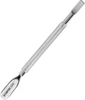 Utopia Care Cuticle Pusher Tool - Professional Stainless Steel Nail Cleaner & Remover | Durable Manicure & Pedicure Tool, Silver