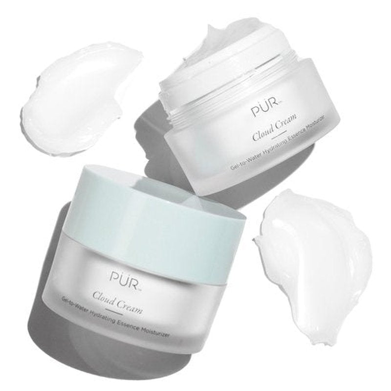PÜR MINERALS Face Moisturizer for Women & Men, 4-in-1 Cloud Cream - Hydrating Facial Moisturizer - Hydrates, Soothes, Smooths, & Primes Skin - Anti-Aging Face Cream for Fine Lines & Wrinkles, 1.7 Oz