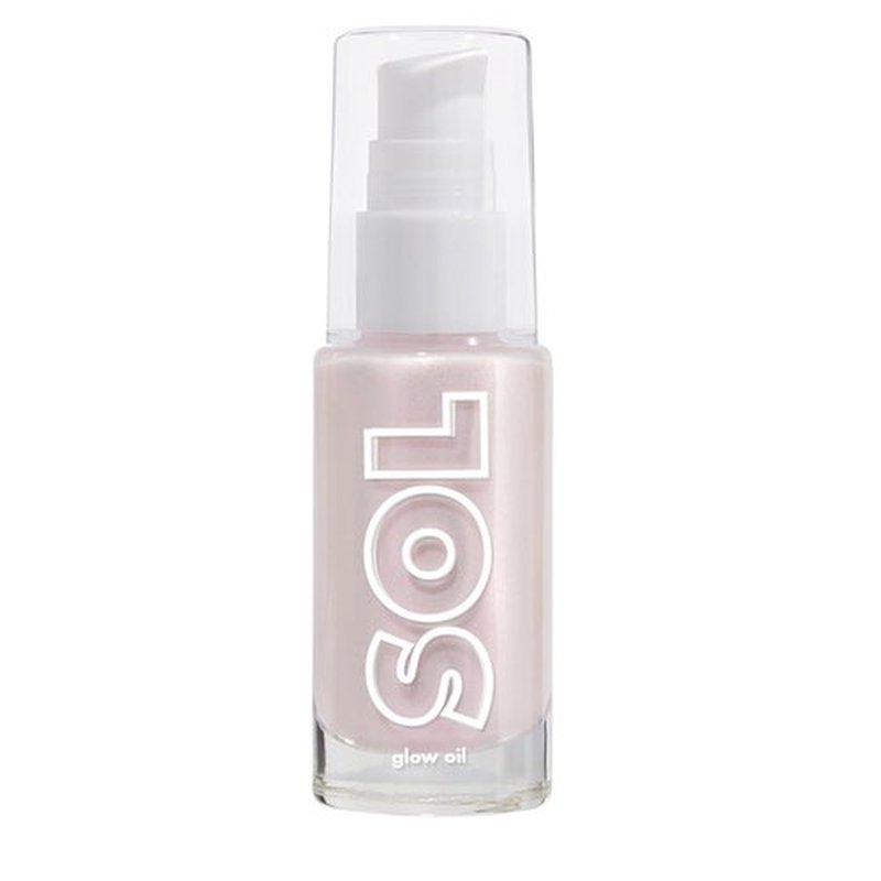 ColourPop SOL Mini Shimmering Dry Oil - Radiance-Boosting Body Oil with Coconut, Argan & Marula - Moonstone (0.88 fl oz)