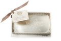 Antica Farmacista Bath & Body Nickel Tray - Bathroom Tray for Two 10 oz Bottles - Gorgeous Bathroom Essential - Luxury Gift for Housewarmings
