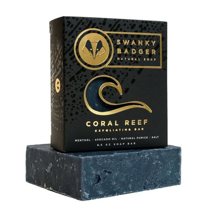 Swanky Badger Coral Reef | Stylish Men's Wallet with RFID Protection - Slim Design