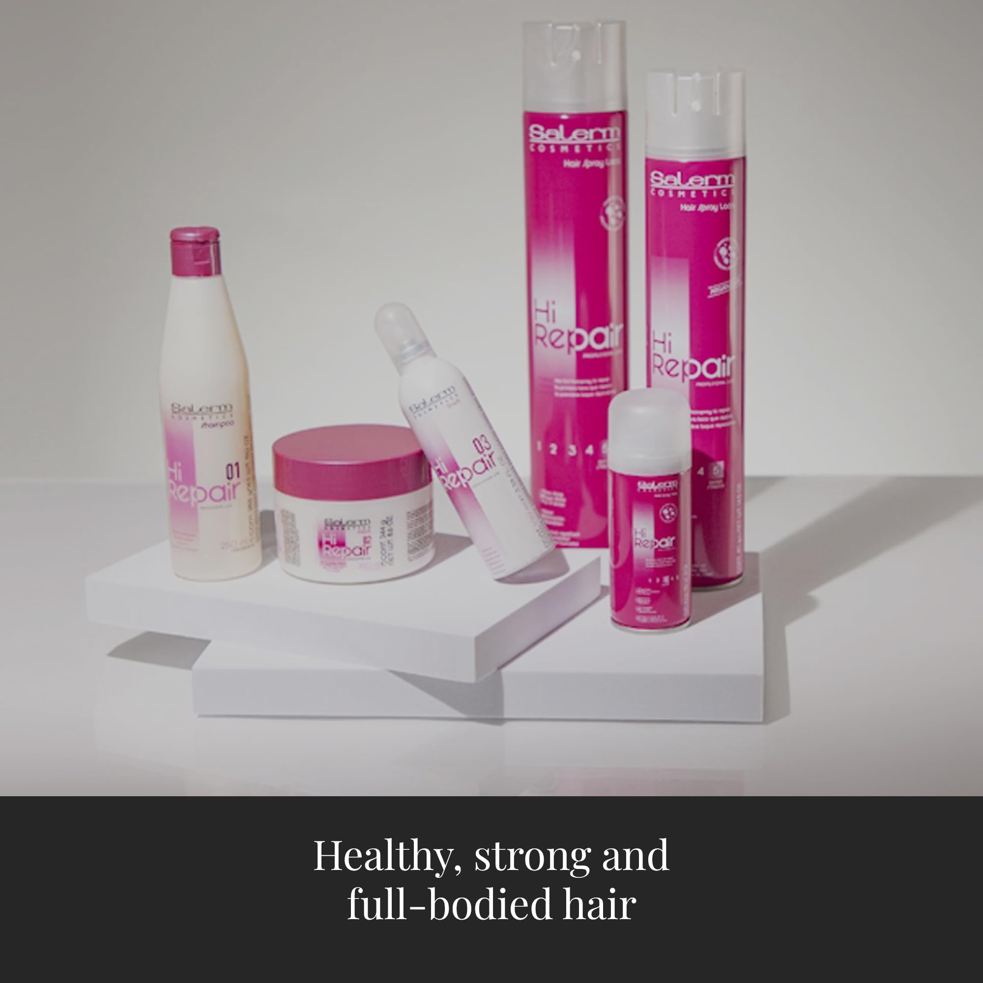 SALERM - Hair Repair Mask - Hi Repair Mask 02-1000 ml - Deeply Moisturizes Damaged Hair - Repairs and Rejuvenates - Shinier and Softer Hair - Immediate Effect
