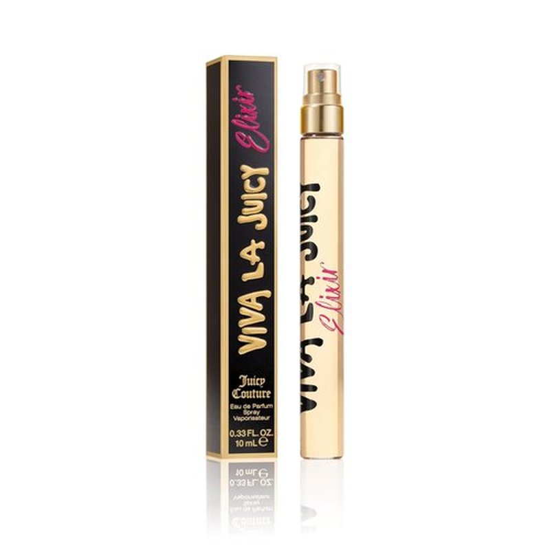 Juicy Couture Viva La Juicy Elixir Eau de Parfum Spray - Long-Lasting Floral Amber Perfume, 0.33 fl oz