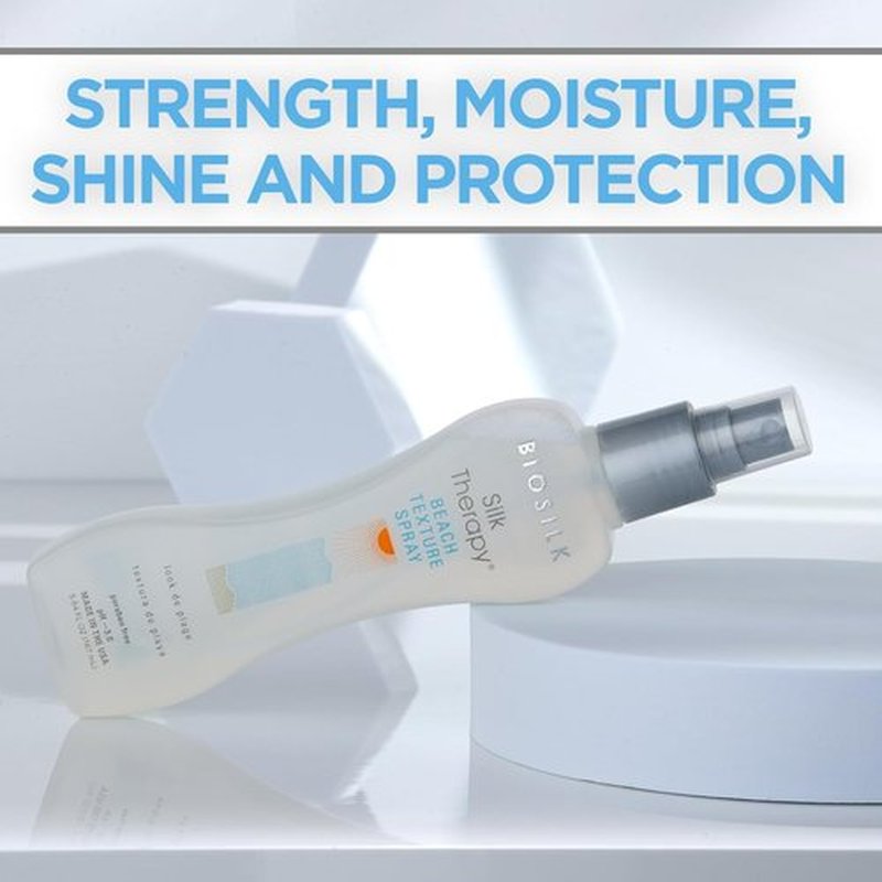 BioSilk Beach Texture - Styling Salt Spray for Natural Waves & Texture | Sulfate-Free, 5.64 oz