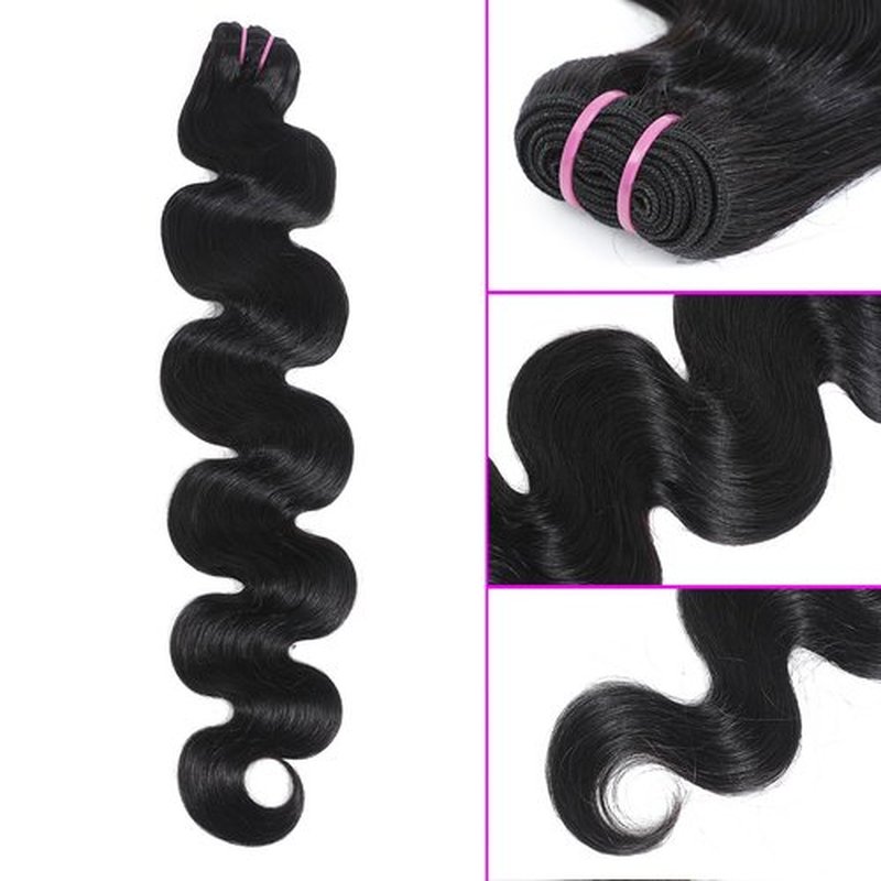 16A Raw Body Wave Bundles Human Hair Bundles Indian Virgin 1 Human Hair Bundles No Tangle Shedding,Triple Lifespan Virgin Hair Extensions (Body Wave 1 bundle, 26 Inch)