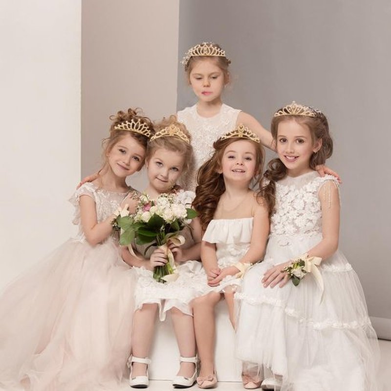 TOBATOBA 10Pcs Gold Tiaras for Women Girls Sparkling Rhinestone Princess Tiara Headband Rapunzel Crowns for Women Tiaras Set Small Tiara Bulk for Birthday Party Wedding School Classroom Costumes Proms