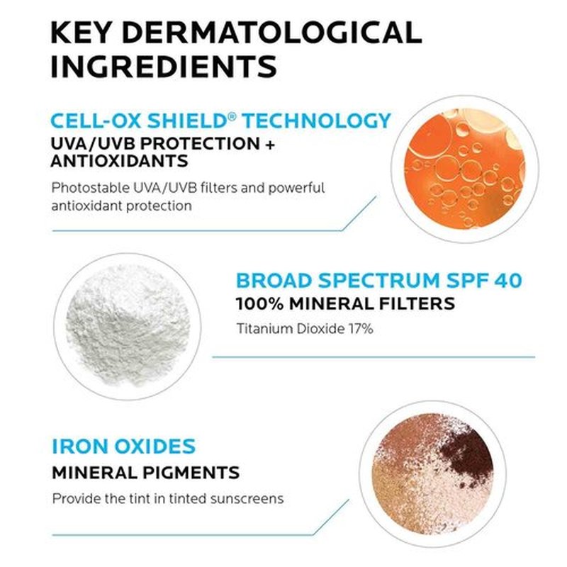 La Roche-Posay Anthelios Sunscreen SPF 40 - Ultra-Light, Oil-Free Face Sunscreen with Matte Finish