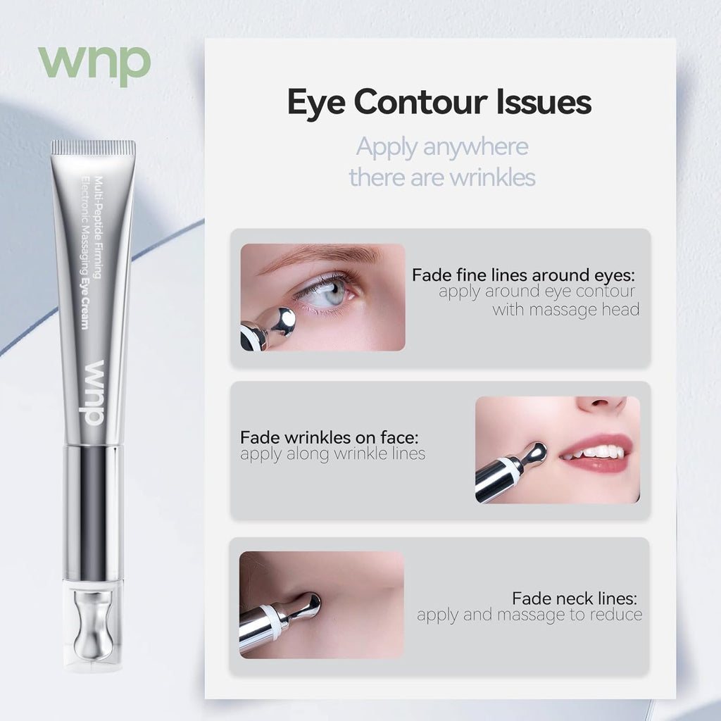 WNP Eye Cream - Anti-Aging Multi-Peptide Firming Eye Cream for Puffiness & Dark Circles