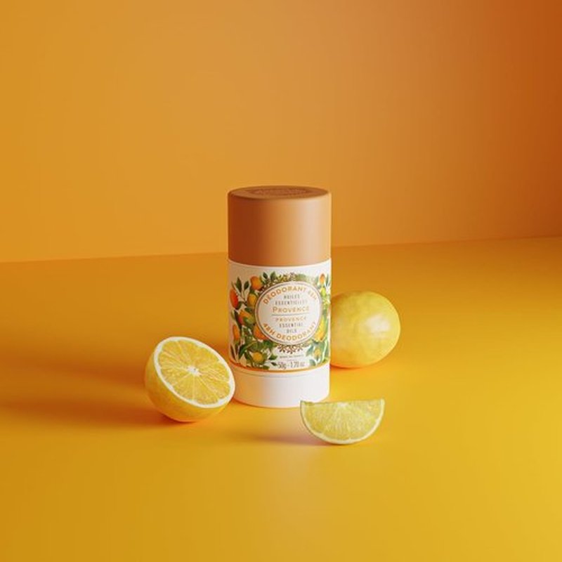 Panier des Sens - Natural Women's Deodorant - Aluminum-Free, Vegan Formula - Citrus Provence Scent - 1.7 oz