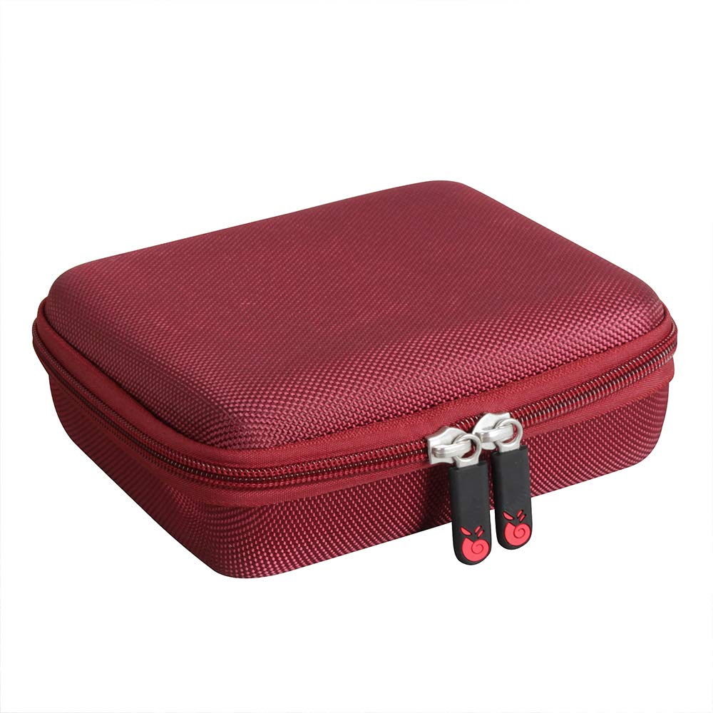Hermitshell Hard Travel Case for Wahl Professional 5 Star Series Shaver/Shaper WA8061-100 (Maroon)