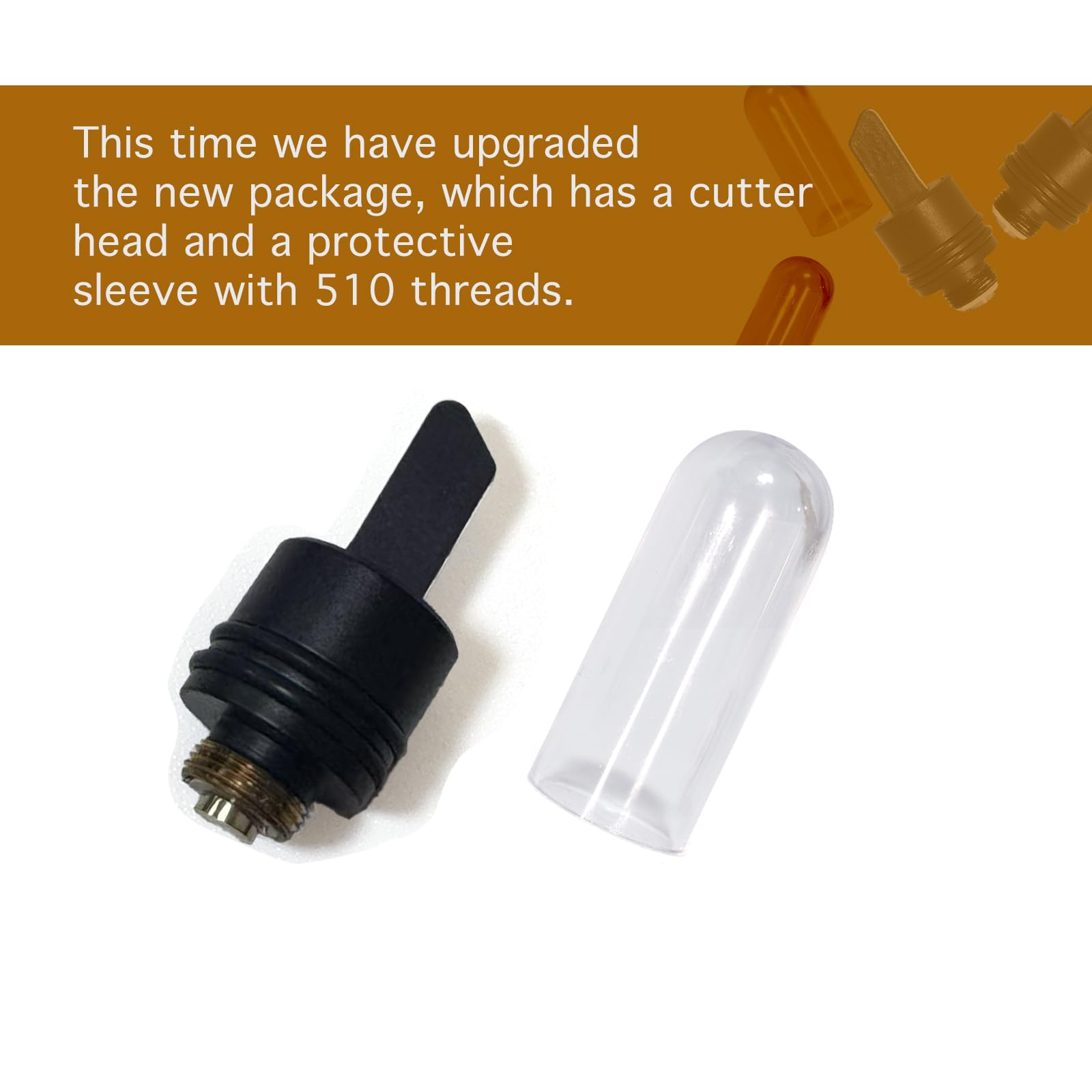 Ceramic Heating Head Heating Multi-Tool for Slicing Wax or Viscous Oil etc, （All Black）