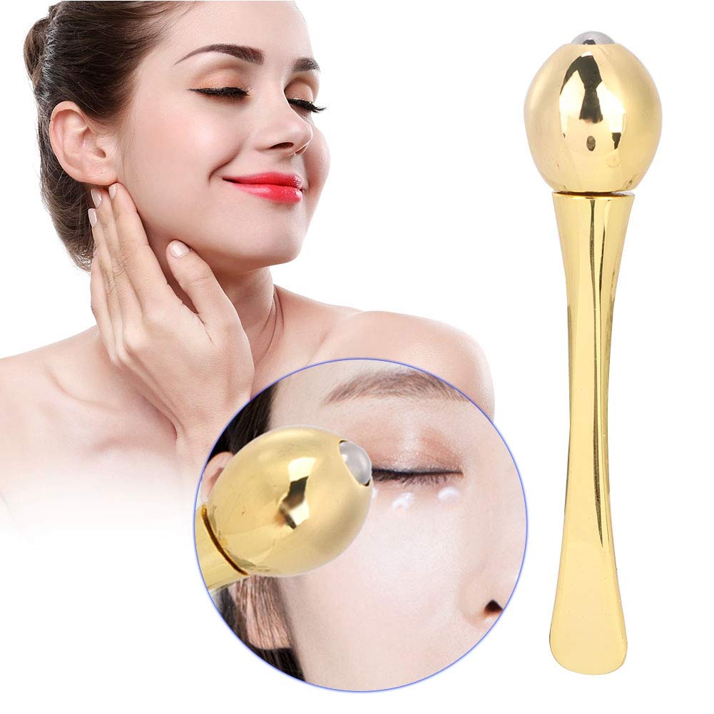 Yinhing Eye Massager Wand, Eye Cream Spoon Roller Wrinkle Remove Applicator Scoop for Anti-aging Dark Circle Reduce Puffiness and Fine Lines