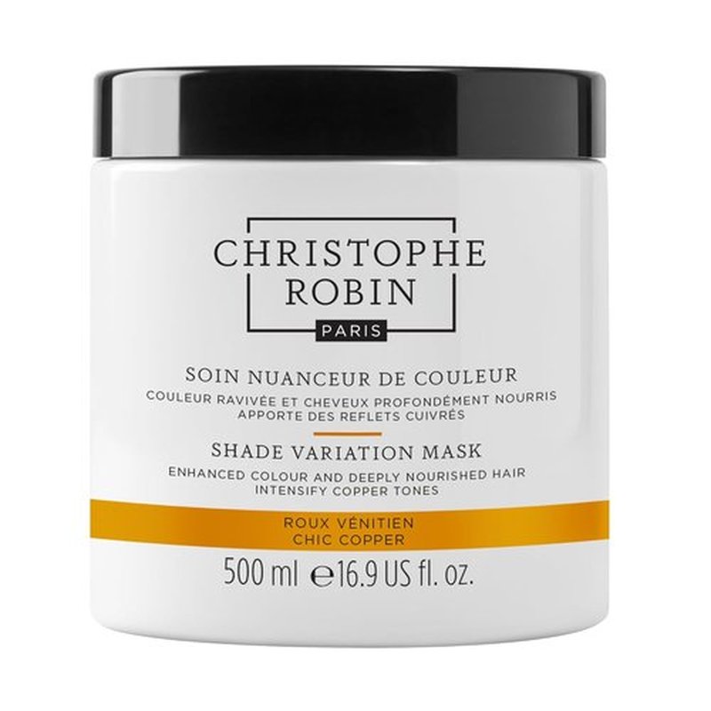 Christophe Robin Shade Variation Mask - Nourishing Color Enhancer for Chic Copper - 16.9 fl oz
