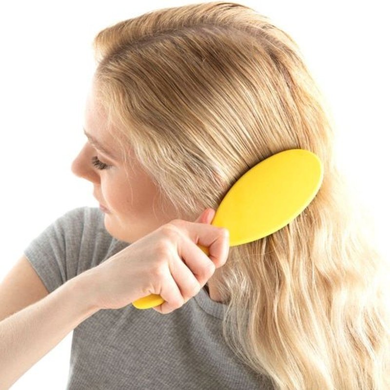 Drybar Super Lemon Drop Detangling Brush - Effortless Hair Tangle Removal | Vibrant Yellow Design