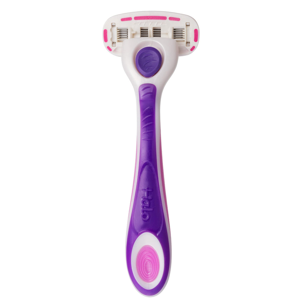 Personna Women's 5 Blade Razor System - Women's Shaving Razors - Razor Handle with 12 Replacement Cartridges Pink