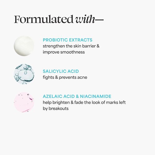 TULA Skin Care Clear Skin Starter Kit - Acne & Blemish Treatment with Cleanser, Gel, Moisturizer & Mask | 4-Piece Set