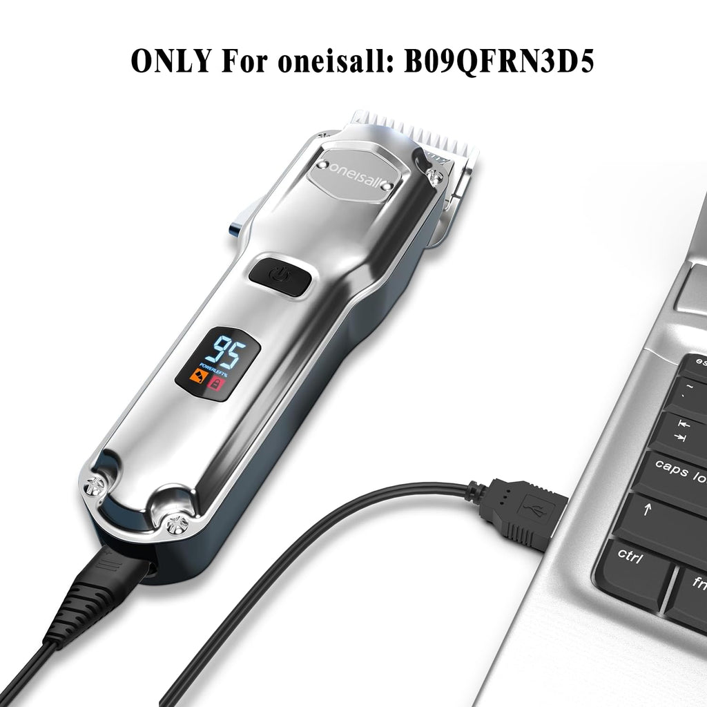 BOEEA USB Charging Cable Cord for oneisall Low Noise Dog Clippers Model RFC-676 Only- Fit for oneisall Rechargeable Stainless Steel Blade Pet Shaver