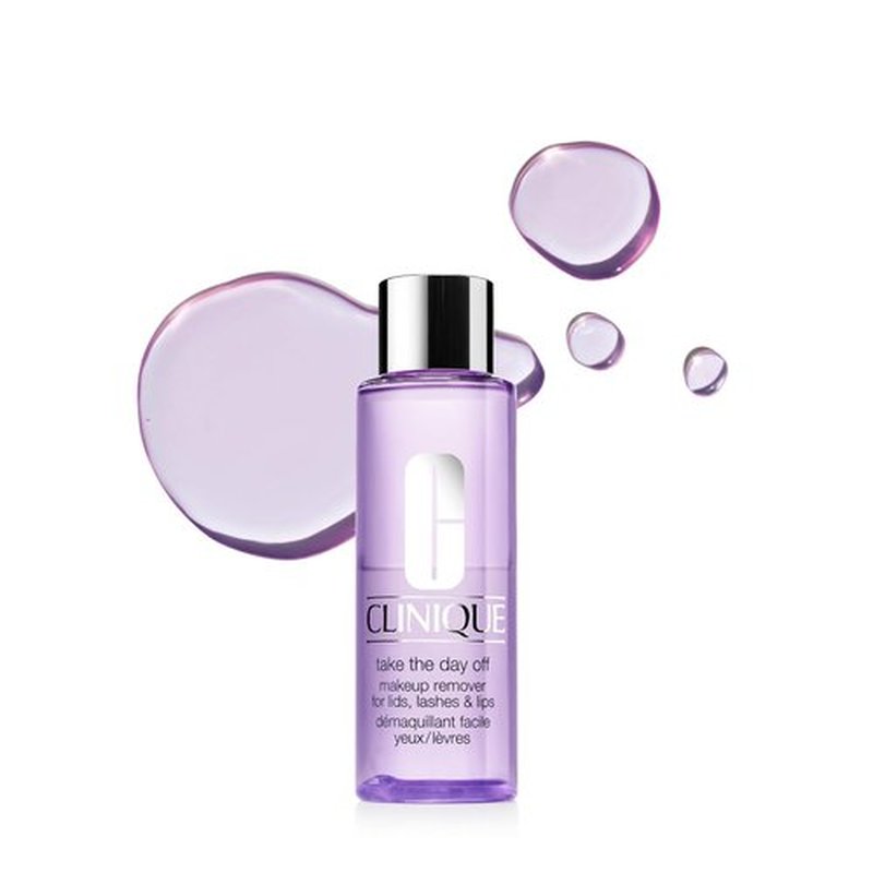 Clinique Take The Day Off Liquid Makeup Remover - Oil-Free & Non-Irritating | For Lids, Lashes & Lips