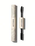 SheGlam 2 In 1 Black Mascara - Volume & Length, Washable, Long Lasting Dual-Ended Design