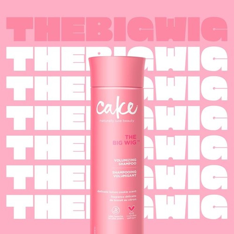 Cake Beauty Shampoo - The Big Wig Weightless Cleansing & Nourishing Formula with Aloe Vera | 10 Fl Oz / 295 ml