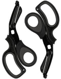 MEUUT 2 Pack Medical Scissors Trauma Shears for Left and Right Hand -Patented Bandage Scissors All Purpose with Non-Stick Blades, Surgical Grade Shears Stainless Steel EMT Scissors for Nurses EMT